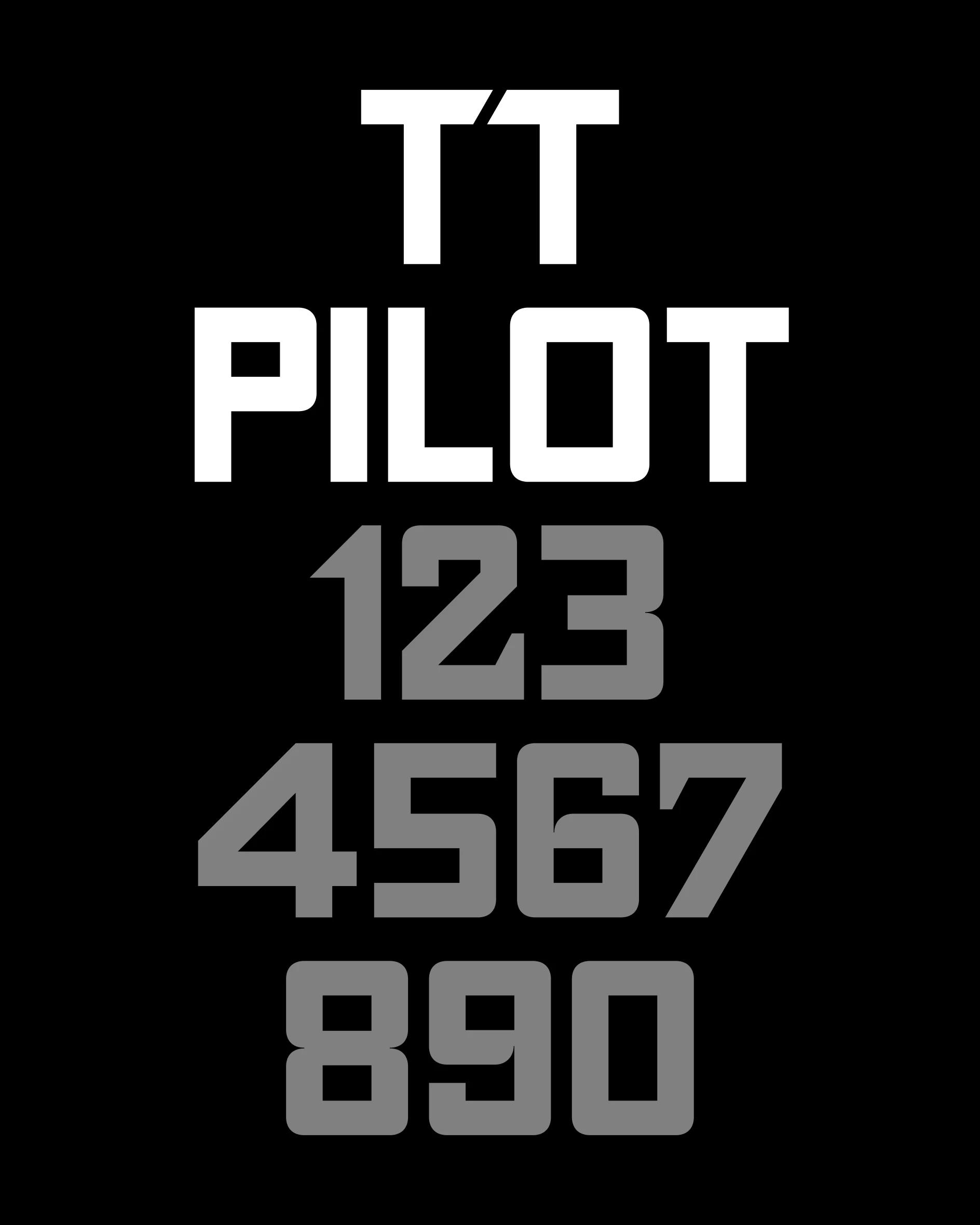 Timetype — Archetype Collection – TT Pilot