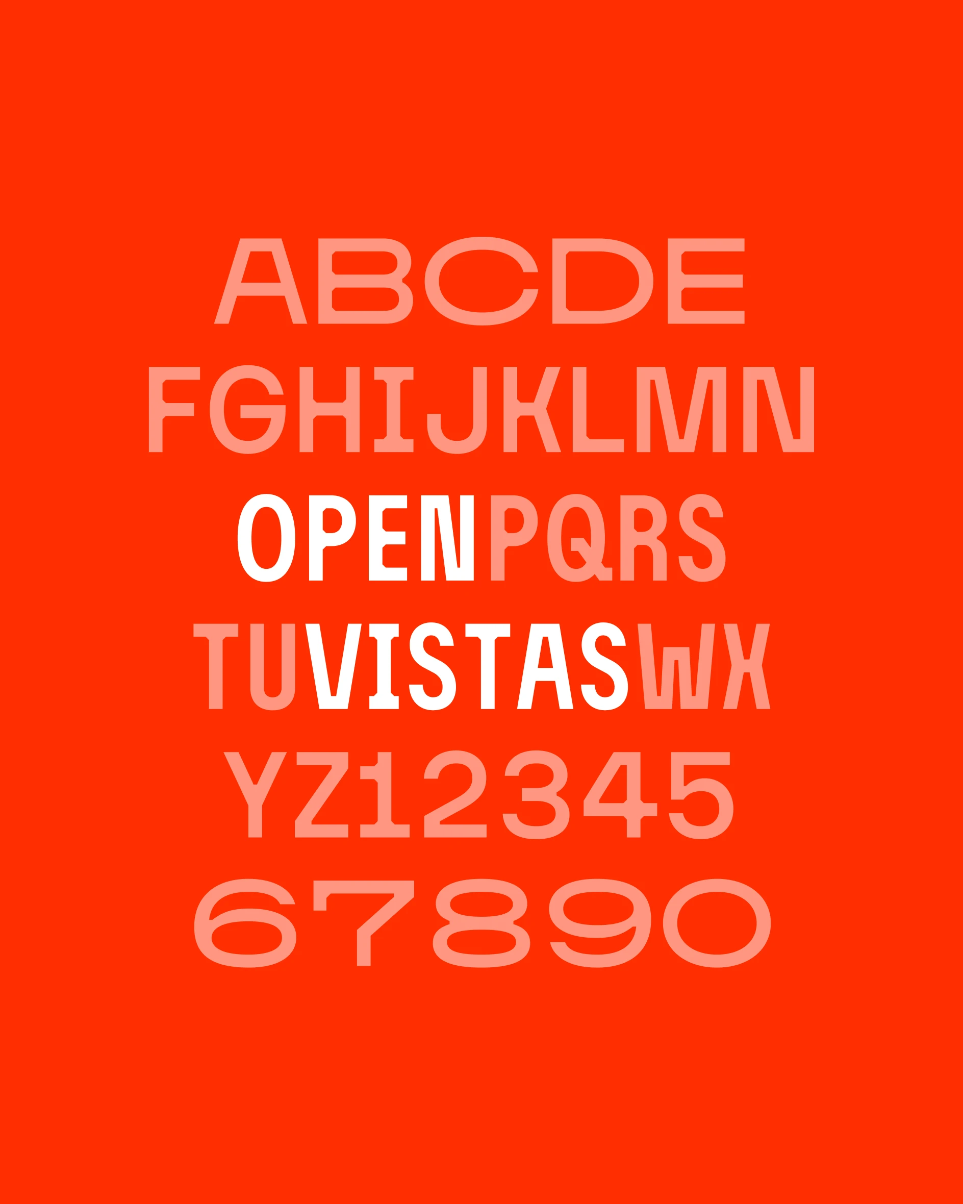 Bespoke variable typeface for Hanbury featuring extended and dynamic letterforms by Vincent Sauvaire