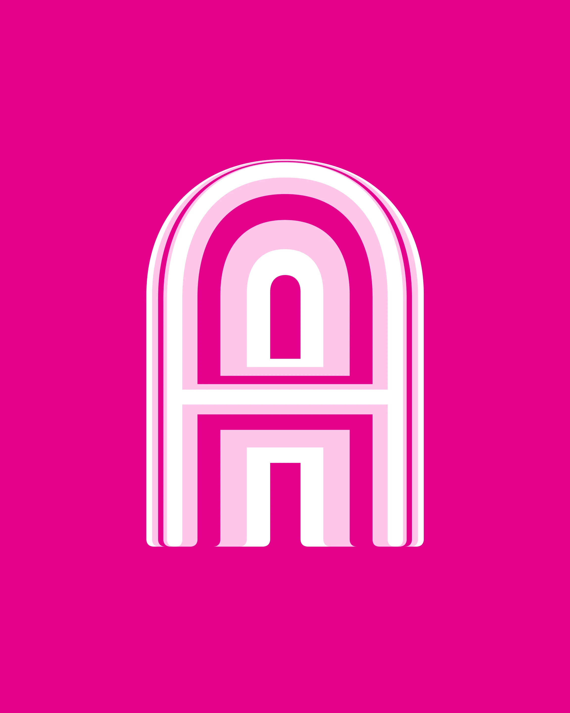 Custom typeface Ottertype for QoQa featuring playful and bold letterforms by Vincent Sauvaire